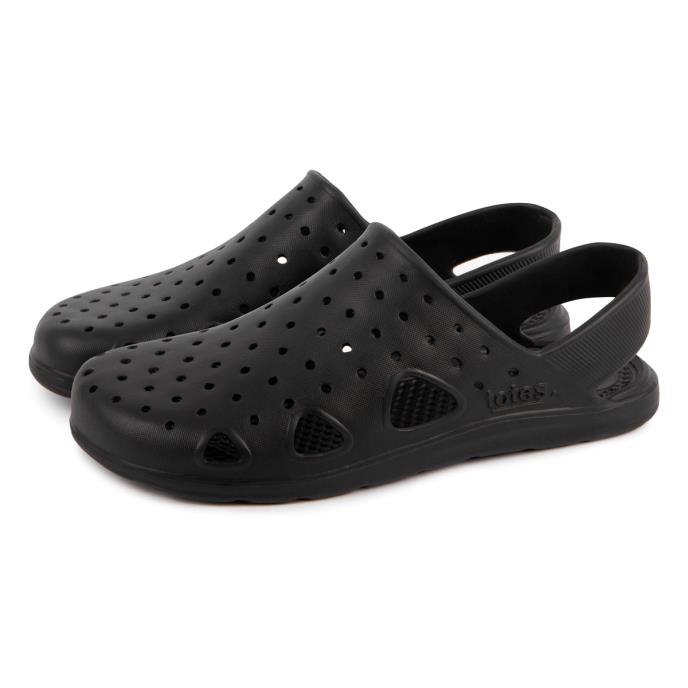 totes® SOLBOUNCE Ladies Clog Black Extra Image 1